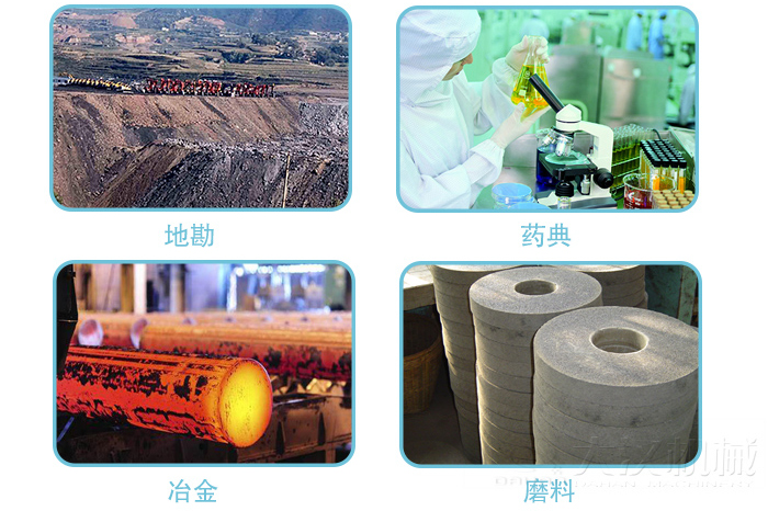 適用行業(yè):地堪，冶金，藥典,磨料